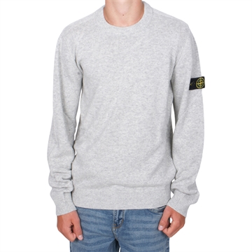 Stone Island jr. Sweater 8116502Z1 V0M64 Grey Melange